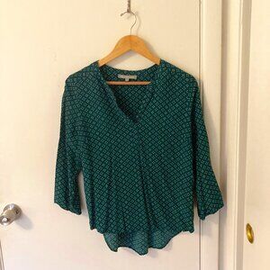 Teal Daniel Rainn Blouse